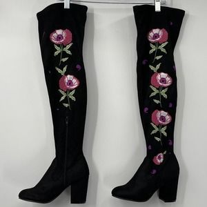 Carlos by Carlos Santana embroidered boots size 6.5